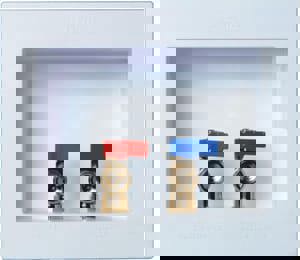 DUAL DRN WM OUT BX W/ VLV WIRSBO